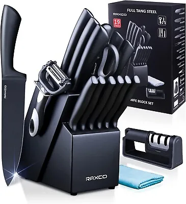 RAXCO Knife Set Kitchen Knife Set Knife Block Set Chef Knife Set With Block-AU • $105.95