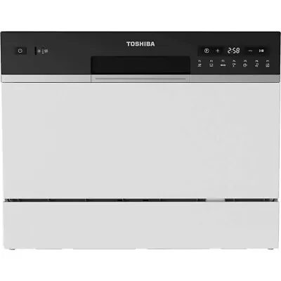 Toshiba DW-06T2(W) Table Top Dishwasher - White - Freestanding • £208.99