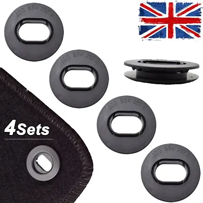 For VW SKODA SEAT Carpet UK Car Floor Mat Clips Fixing Oval Clamps Floor Holders • $7.45