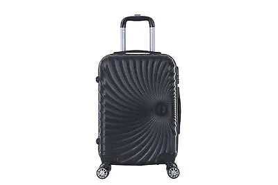 Suitcase Set 3pcs ABS Cabin Hard 4 Wheels Light Shell Trolley Travel Luggage • £62.55