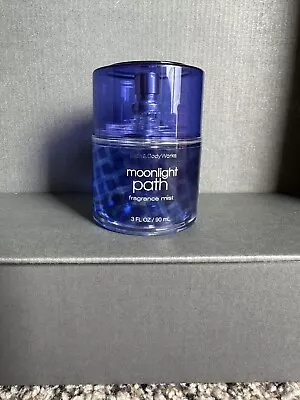 RARE VINTAGE BOTTLE Bath & Body Works Moonlight Path Fragrance Mist 3oz • $14.99