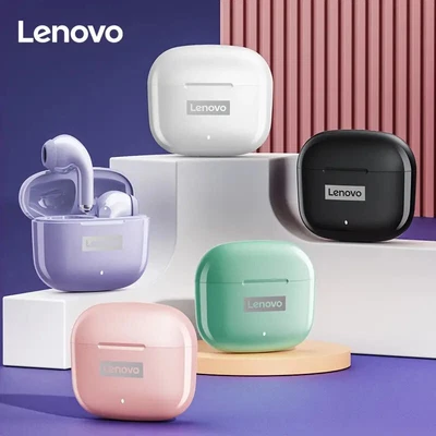 $9 • Buy Lenovo LP40 Pro Bluetooth 5.1 Earphones True Wireless Earbuds - Choice Of Colour