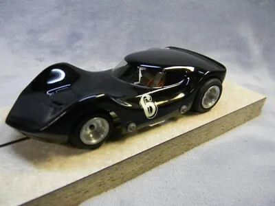 1/24 Scale Original 1966 Vintage Bz Banchee Black Body Slot Car W/mpc Chassis?? • $150