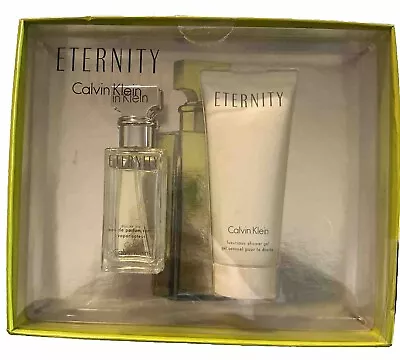 Calvin Klein Eternity Gift Set 30ml Edp + 100ml Body Lotion - Women's • £30