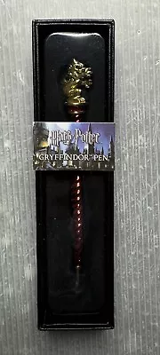 HARRY POTTER Gryffindor Pen Red Metal W/ Gift Box/ NEW • $10