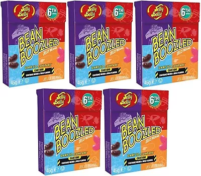 5x Jelly Belly Bean Boozled 6th Edition 45g Jelly Beans Candy Box • $46.70