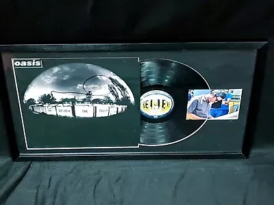 Oasis Noel Gallagher Signed DBTT Vinyl Framed + Proof • £500