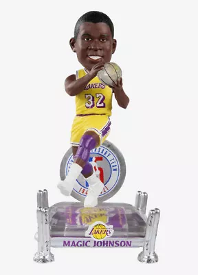 MAGIC JOHNSON Los Angeles Lakers NBA Top 75 All-Time Bobblehead #/275 NIB • $200