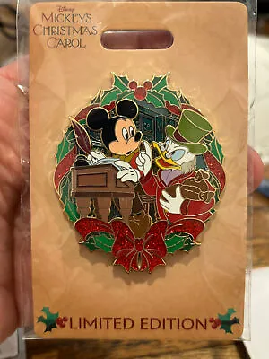WDI Mickey's Christmas Carol - Scrooge & Bob Cratchit • £63.86