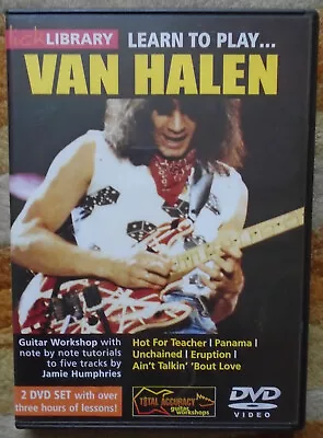 Learn To Play Van Halen (DVD 2006) • £7.30