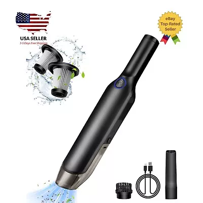 Mini Rechargeable Vacuum Lightweight Car Cleaning 6000PA Powerful Suction • $25.65