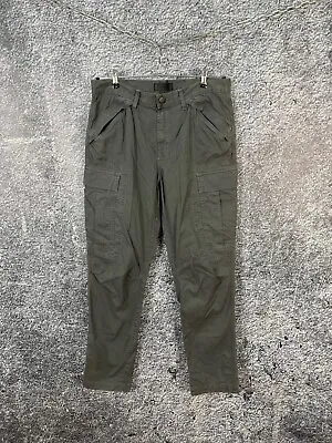 Mens Vintage J Brand Cargo Pants Multi Pocket Trousers Japanese Size 34 • $40