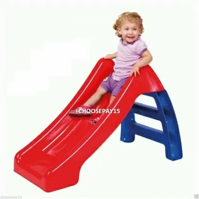 £39.99 • Buy Children Kids My First Slide Indoor Outdoor Garden Toy Compact Folding Storage