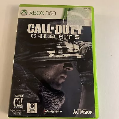 Call Of Duty: Ghosts (Microsoft Xbox 360 2013) CIB W/manual Tested! • $4.50