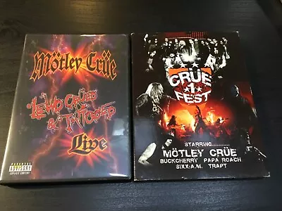 Motley Crue Concert DVD Lot Of 2 Different DVD's LIKE NEW • $9.99