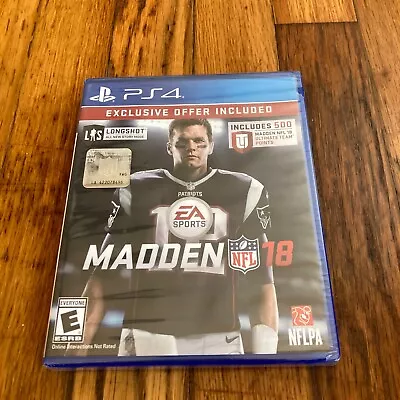 Madden NFL 18 Bonus (Sony PlayStation 4 2017) PS4 Brand New Sealed • $12.99