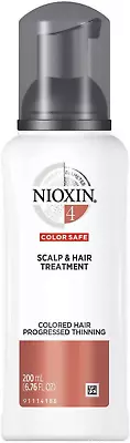 NIOXIN System 4 Scalp & Hair Treatment 100Ml Coloured Hair With Progressed Thin • $46.92