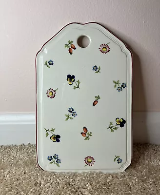 Villeroy & Boch Petite Fleur Cheese And Cracker Board 1748 • $25