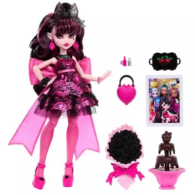 Monster High: DRACULARA • Monster Ball • Fashion Doll W/accessories • Ships Free • $48.55