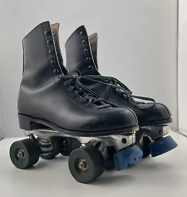 Vintage Pacer Crown Leather Skates | Men's Size 8 | • $45