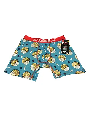 SWAG The Simpsons Pin Pals BOWLING Boxer Brief Underwear Men's Size XL 38-40 • $11.99