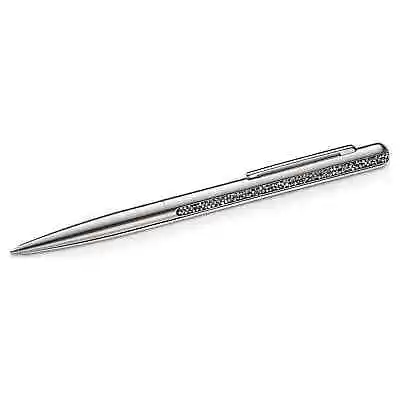Swarovski Crystal Shimmer BallPoint Pen Silver Tone Chromed Plated 5595672 • $47.95
