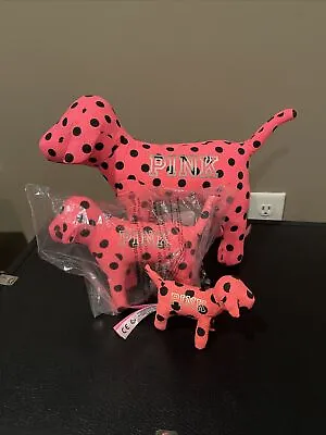 Victoria's Secret Pink Dog Collection VS Pink Ornament Giant Display Dog Med Pup • $139.99