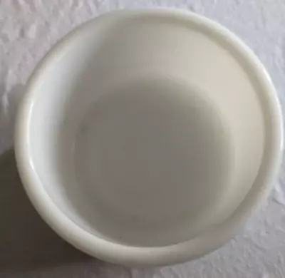 Vintage Milk Glass Mixing Bowl No Brand Mark • $20
