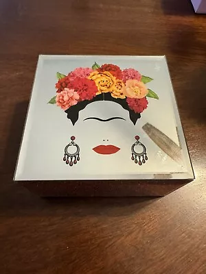 Frida Kahlo Mirror Jewelry Box • $5