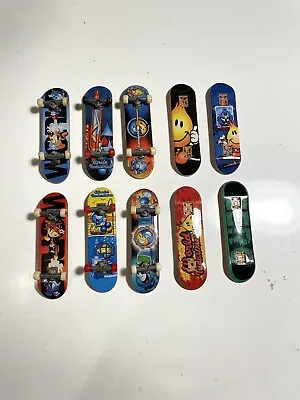 World Industries Tech Deck Lot Of 10 Vintage Finger Board Skateboard Zero Skate • $125