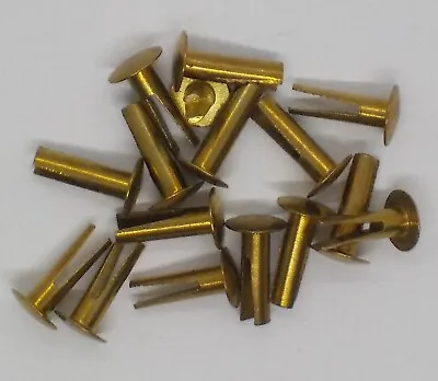 MGR Gold Rivets 1/2-inch Split Package Of 16 For Marshall Cabinet Corners • $4.85