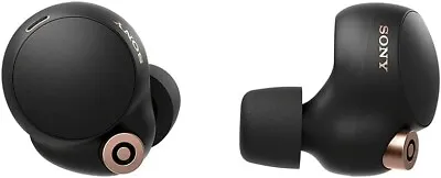 $298 • Buy BRAND NEW - Sony Wireless WF-1000XM4 Noise Cancelling Headphones - Black