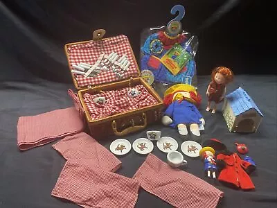 MADELINE 10  DOLL By Eden Schylling Wicker Tea Set Clothes Friends Lot • $99