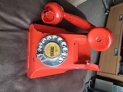 £300 • Buy Vintage Rare 1930s/1950s Bakelite Telephone In Red 