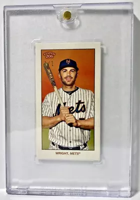 2021 Topps T-206-DAVID WRIGHT-Ty Cobb King Of The World Back Wave 3 - Mets 1/1 • $405.95