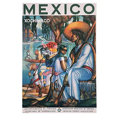 Mexico Travel Poster Vintage Mexican Art Travel Posters Mexican Heritage Mayan • $14.99