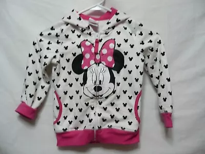 Minnie Mouse  Pre Owned  Childs Hoodie  Size 5T  AA3014 • $14.95
