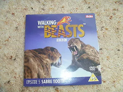 Bbc Walking With Beasts Dvd  Sabre Tooth Promo • £0.99