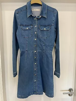 £15 • Buy Asos Denim Dress Size 10