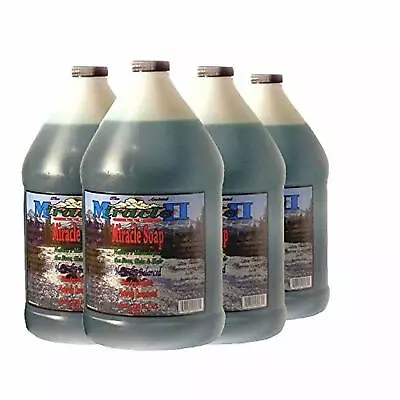 Miracle II Regular Soap (Case Of 4-1 Gallon Bottles) For All Household Cleaning • $279.95