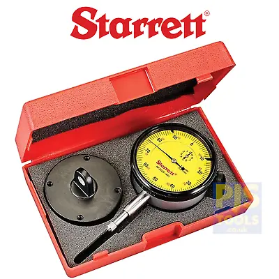 £49 • Buy Starrett 3025 0-100 0.01mm Dial Test Indicator DTI Clock Gauge 3025-481