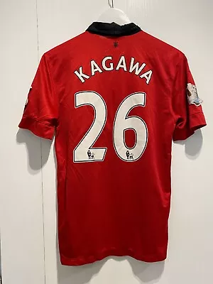 Manchester United Fc Kagawa # 26 Aon Football 2013 Soccer Jersey Adults Size S • $28.40