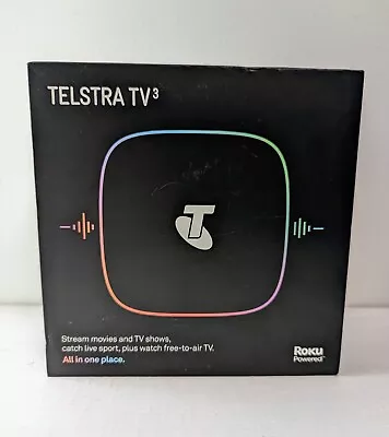 Telstra TV3 4701TL ROKU Media Streamer 4K HD Never Opened Free Tracked Postage  • $144.95