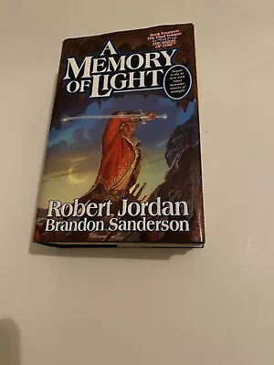 A Memory Of Light Book Fourteen Wheel Of Time Brandon Sanderson Robert Jordan • $25.44