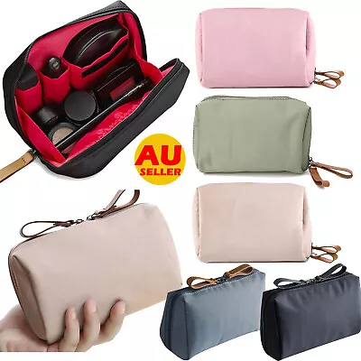 $5.99 • Buy Makeup Bag For Purse Travel Makeup Pouch Small Mini Portable Handbag Fashion Bag