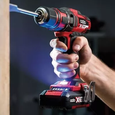 Ozito 18V Cordless Drill Driver DIY Power Tool Home Project & Repairs Skin Only • $77.57