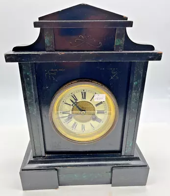 Antique Working 1850's Mantel Shelf Clock • $100