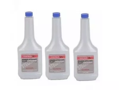 3-PCS OEM Honda/Acura Genuine Power Steering Fluid 12 Oz Bottles • $26.87