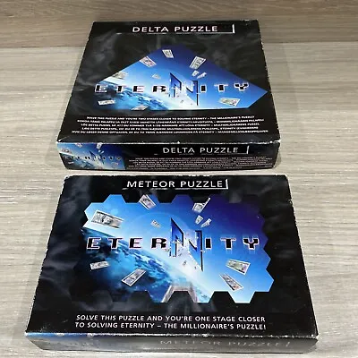 £25 • Buy Eternity Puzzle - Delta (10pcs) & Meteor (14pcs) - 1998 - Pre-loved - Complete