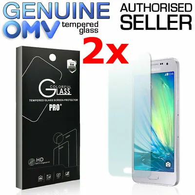$1.39 • Buy 2x Tempered Glass Screen Protector For Samsung Galaxy J1 J2 J3 J5 J7 Pro A5 2017
